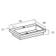 TCB030 Wellington 750mm Square Counter Top Basin