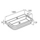 TCB035 Willow 1000mm Round Counter Top Basin