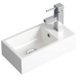 BAS008 Minimo 400mm Counter Top Cloakroom Basin