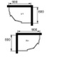 STS010 Style 900X800mm Single Sliding Door Offset Quadrant Shower Enclosure