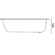 SUP002 Supadeep 1800x810 Cast Iron Bath