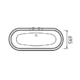 Epoque 1700x680 Cast Iron Bath
