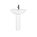 NAS003 Nashville 600mm Round Basin & Pedestal