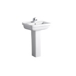 Nashville 560mm Square Basin & Pedestal 1th or 2th