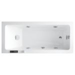AQJ001 Garda 1700x750 Single Ended Aquajet Bath