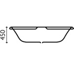 SIM021 Jubilee 1800x900 Bath With Armour Plus