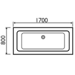 SIM032 Alverus 1700x800 Bath