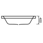 SIM039 Krest Bath 1700x700mm With Armour Plus