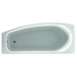 SIM043 Compact 1700x700x500 Left Hand Bath With Armour Plus