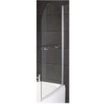 CBS002 Compact Right Hand Curved Bath Screen