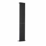 HLA89 Hudson Reed 1500x304mm Fin Anthracite Vertical Radiator