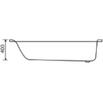 SIM057 Mirage 1800x800 Bath With Armour Plus