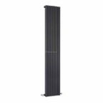 HLA91 Hudson Reed 1500x342mm Parallel Anthracite Vertical Radiator