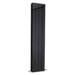 HLB58 Hudson Reed 1800x318mm Rapture High Black Gloss Designer Radiator