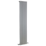 HLS53 Hudson Reed 1800x354mm Savy High Gloss Silver Radiator