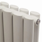 HL326 Hudson Reed 1800x354mm Revive White Vertical Double Panel Radiator