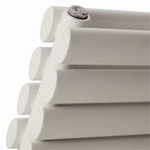 HL326 HL220 Hudson Reed 354x1800mm Revive White Horizontal Double Panel Radiator