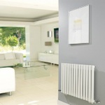 HL324 Hudson Reed 633x826mm Revive White Single Panel Radiator