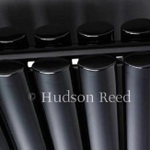 HLB76 Hudson Reed 1500x354mm Revive Black Double Panel Radiator