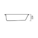 SIM071 Calypso 1500x850x750 Left Hand Bath