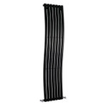 HLA95 Hudson Reed 1785x413mm Revive Anthracite Wave Radiator