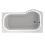 SIM074 Calypso 1500x850x750 Left Hand Bath With Armour Plus