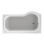 SIM075 Calypso 1500x850x750 Left Hand Bath With Simply Air