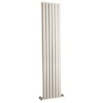 HLW44 Hudson Reed 1800x354 Sloane White Double Panel Radiator