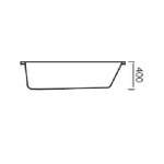 SIM080 Calypso 1700x850x750 Left Hand Bath With Armour Plus