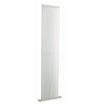 HLW26 Hudson Reed 1500x350mm Refresh White Double Panel Vertical Radiator
