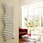 HL347 Hudson Reed 1200x600mm Kingston Chrome Designer Radiator