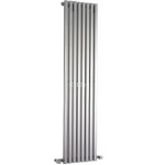 HLS97 Ultra 1500x360mm Kinetic High Gloss Silver Vertical Radiator