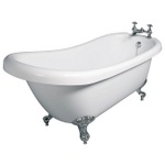 FSA021 Cromwell 1750x750mm Free Standing Bath On Chrome Feet