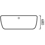 FSA026 Bellagio 1700x800mm Free Standing Bath