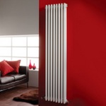 HX312 Ultra 1800x381mm Colosseum White Triple Column Vertical Radiator
