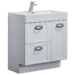 FUR025 Hadrian 750mm Semi Wall Hung Vanity Unit With Basin