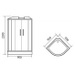 SSC002 Kalahari 2200x950x950 Quad Steam Cabinet