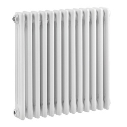 HX304 Ultra 600x606 Colosseum Triple Column Radiator White