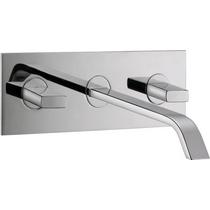 TBT076 Callisto Wall Mounted Basin Mixer With Click Clack Waste