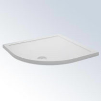 NTP106 Premier 900x900x40mm Pearlstone Quadrant Low Profile Shower Tray