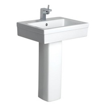 FIN002 Finesse 600mm Basin & Pedestal
