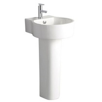 DAK002 Dakota 500mm Round Basin & Pedestal