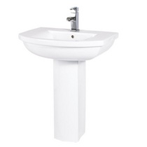 CRS004 Corsica 650mm Basin & Pedestal