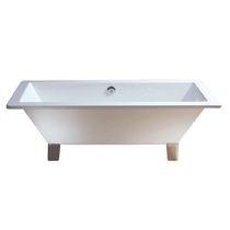 CON109 Connection 1750X800mm Bath On Chrome Feet