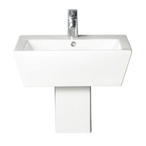 CON104 Connection 575mm Basin & Semi Pedestal