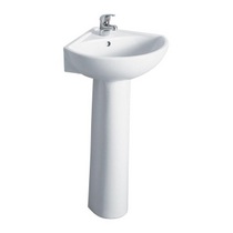 EXP003 Express 500mm Corner Basin & Pedestal