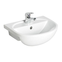 Express 515mm Semi Recessed Basin 1 Or 2 Taphole