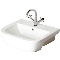 SHU002 Shuttle 605mm Semi Recessed Basin