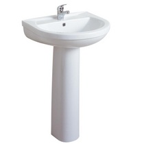 TUN001 Tunnel 500mm Small Basin & Pedestal