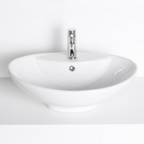 TCB037 Oval 600mm Counter Top Basin